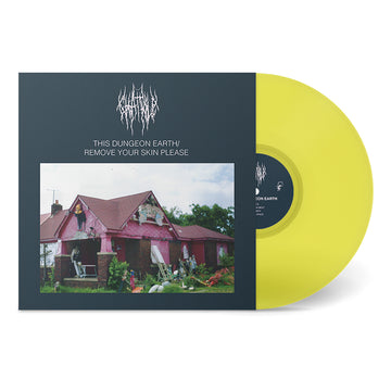 CHAT PILE - This Dungeon Earth / Remove Your Skin Please (Reissue) - LP - Highlighter Yellow Vinyl