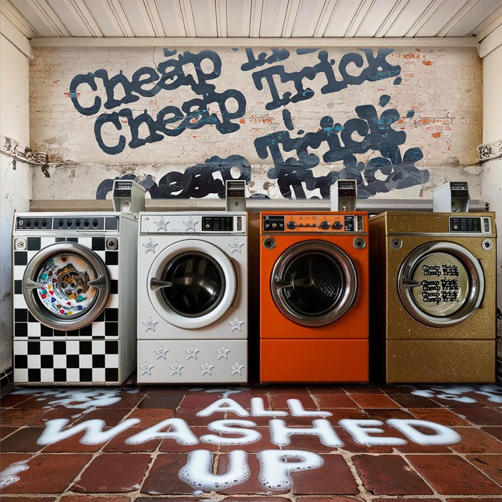 CHEAP TRICK - All Washed Up - LP - Clear w/ Orange & Blue Marble Vinyl [NOV 14]