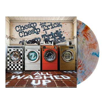 CHEAP TRICK - All Washed Up - LP - Clear w/ Orange & Blue Marble Vinyl [NOV 14]