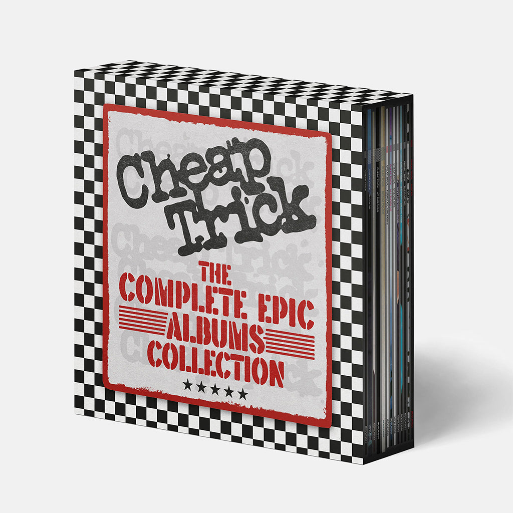 CHEAP TRICK - Complete Epic Albums Collection - 14 x LP - 180g Crystal Clear Vinyl Box Set [MAR 14]