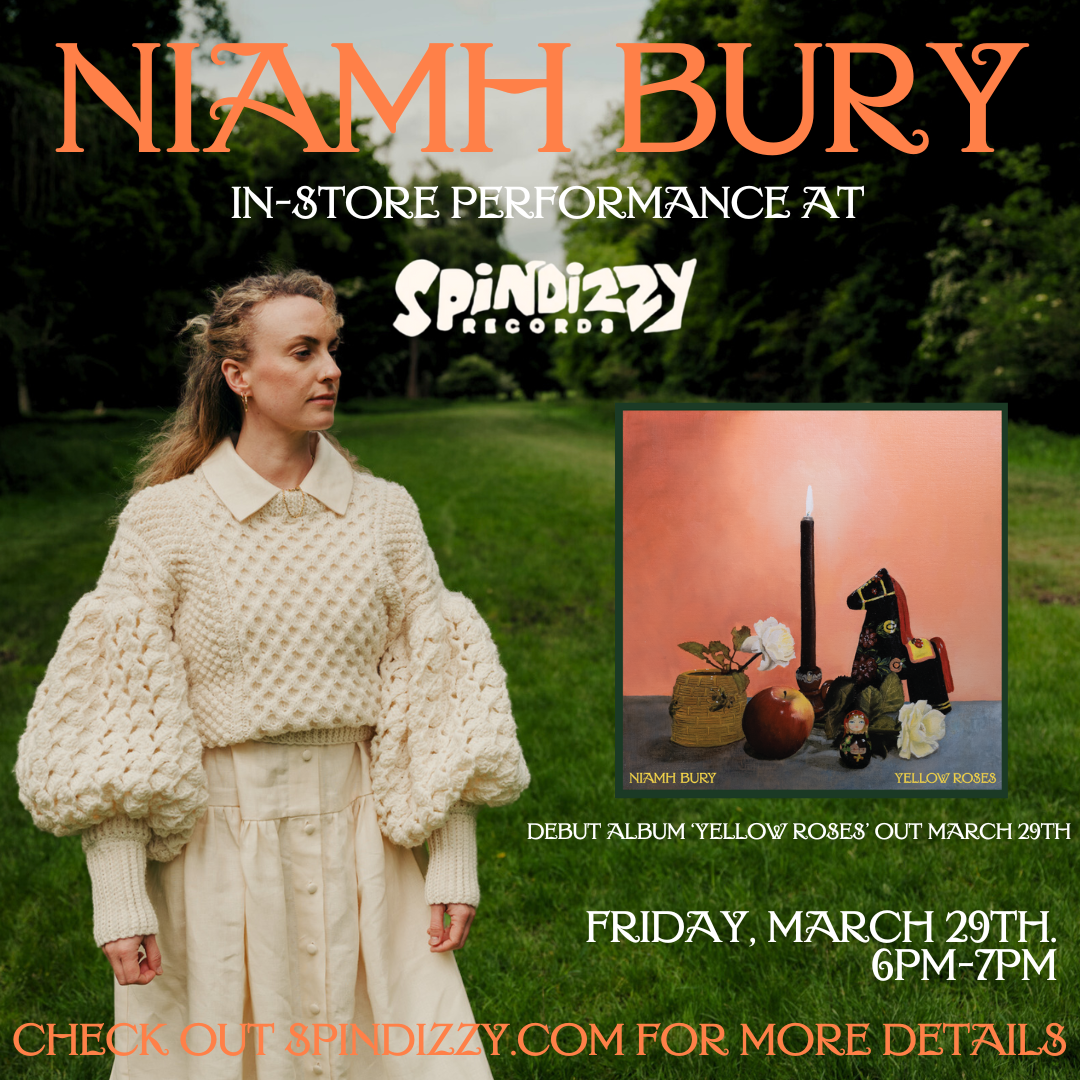 NIAMH BURY - Instore live performance + Signing  -   Friday, March 29th @ 6pm
