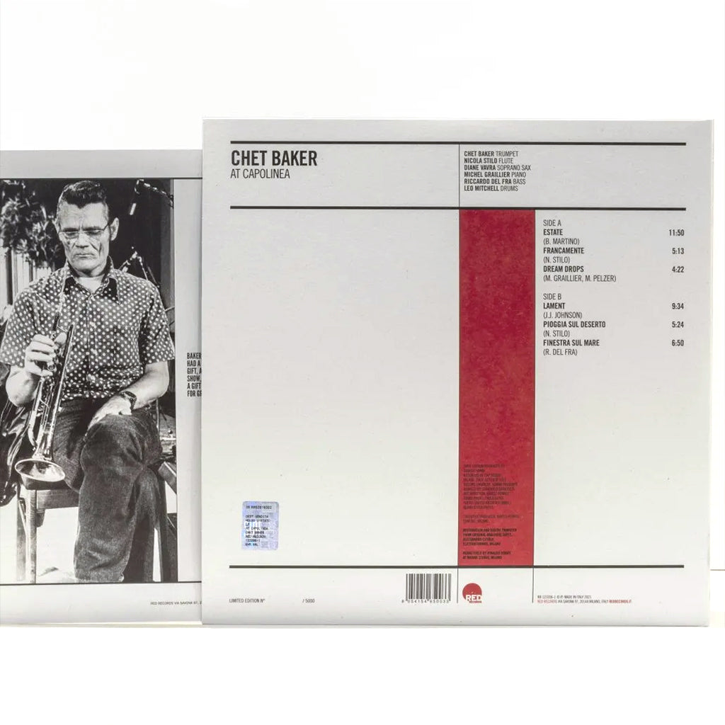 CHET BAKER - At Capolinea (2023 Remastered Reissue) - LP - Deluxe 180g Vinyl [JUN 23]