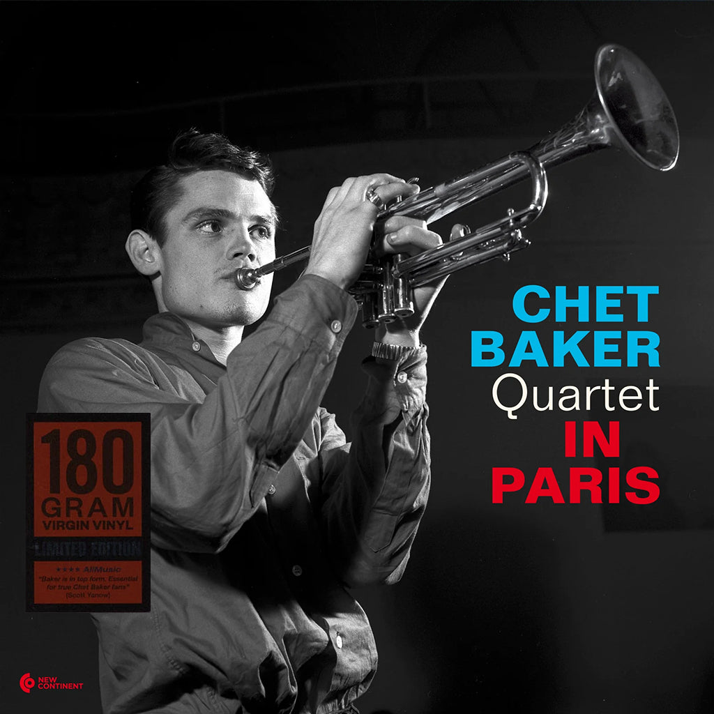 CHET BAKER - In Paris (2024 Reissue) - 2LP - Gatefold 180g Vinyl