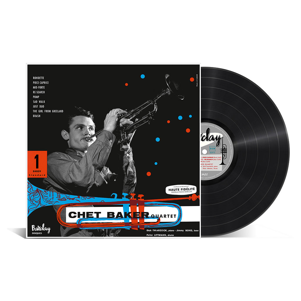 CHET BAKER QUARTET - Chet Baker in Paris Vol. 1 - LP - 180g Vinyl [AUG 30]