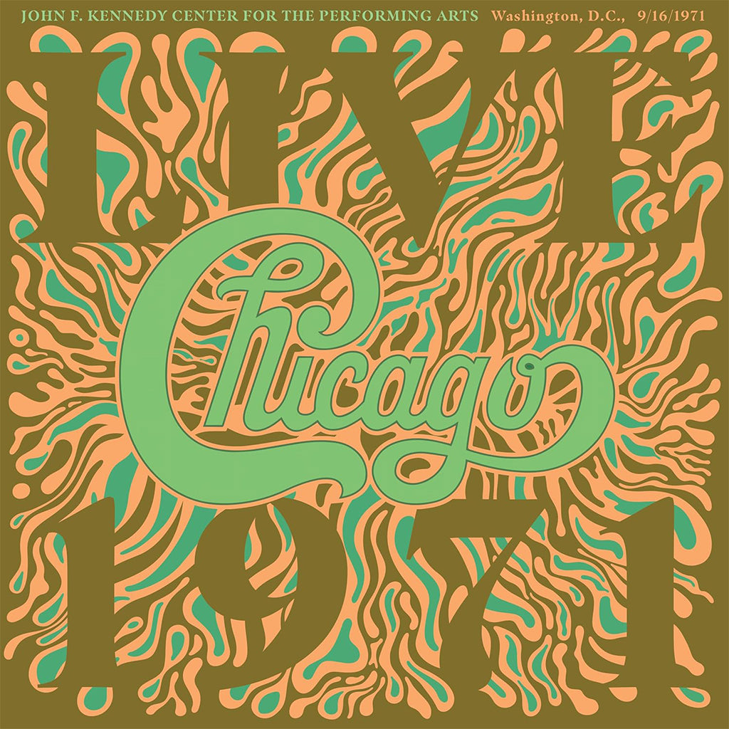 CHICAGO - Chicago At The John F. Kennedy Center For The Performing Arts, Washington D.C. (9/16/71) - 4LP - 180g Vinyl