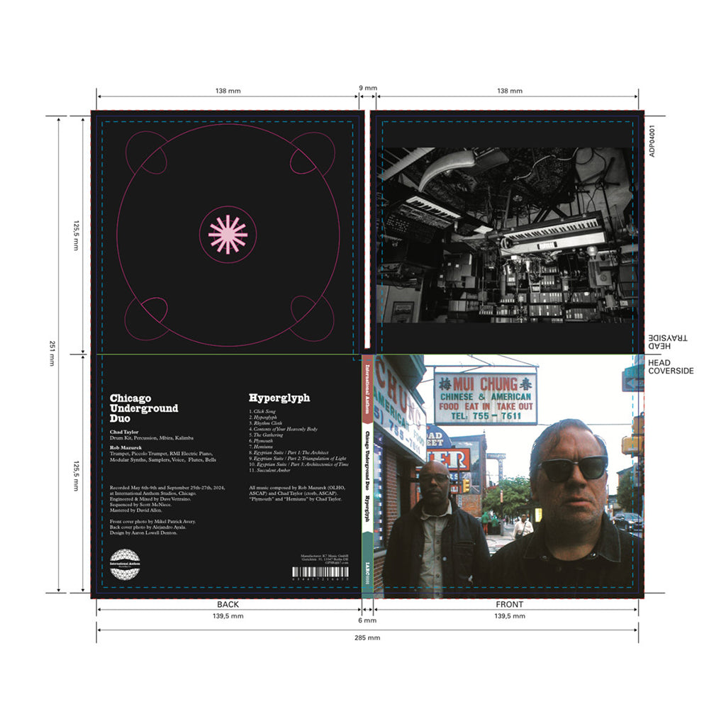 CHICAGO UNDERGROUND DUO - Hyperglyph - CD [AUG 15]