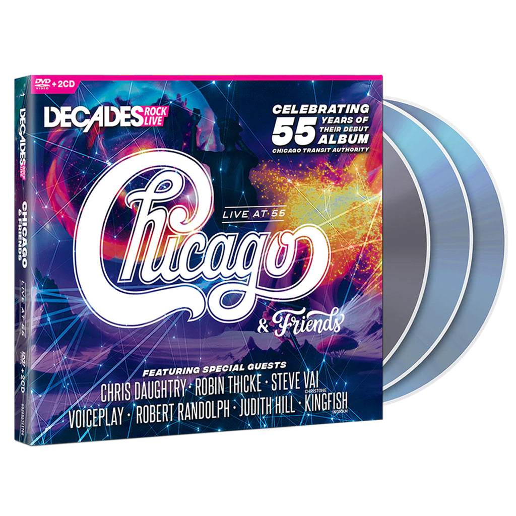 CHICAGO & FRIENDS - Live At 55 - 2CD + DVD Set [NOV 1]