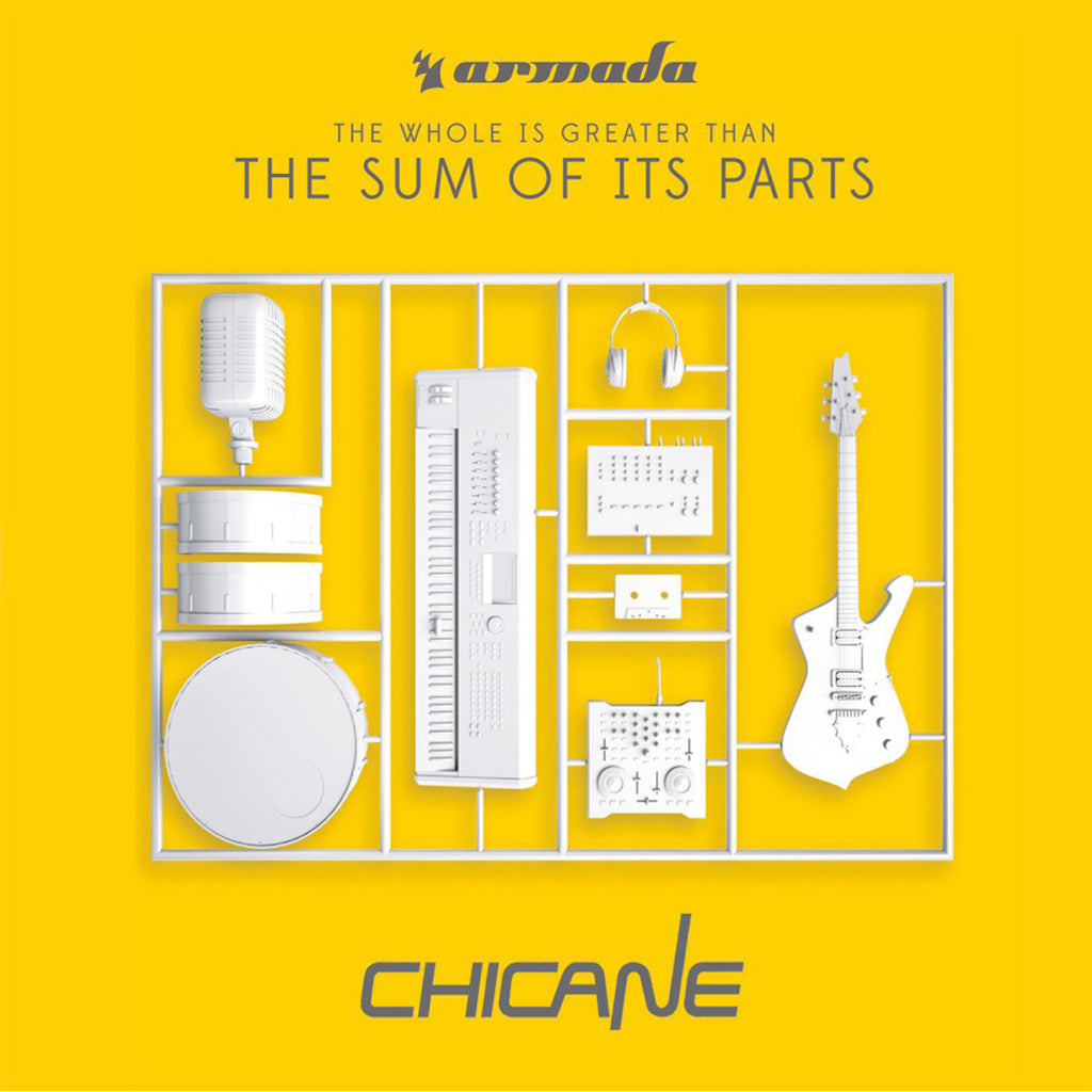 CHICANE - The Whole Is Greater Than The Sum Of Its Parts (2023 Reissue) - 2LP - 180g White Marbled Vinyl