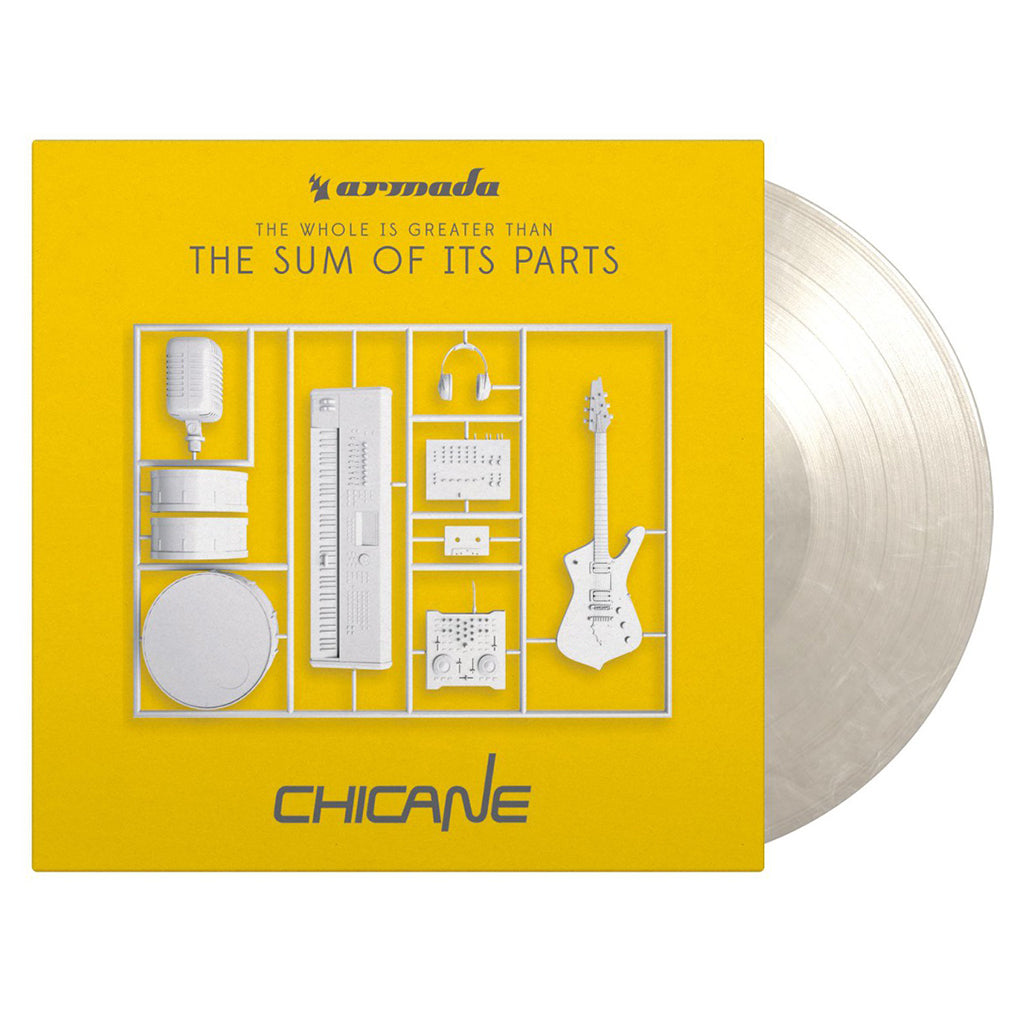 CHICANE - The Whole Is Greater Than The Sum Of Its Parts (2023 Reissue) - 2LP - 180g White Marbled Vinyl