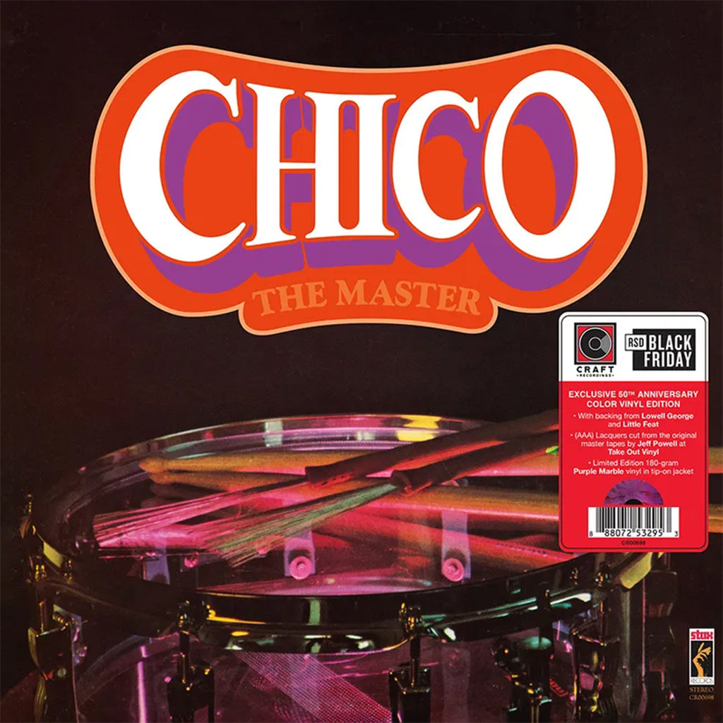 CHICO HAMILTON - The Master (50th Anniversary) [Black Friday 2023] - LP - 180g Purple Marble Vinyl [NOV 24]