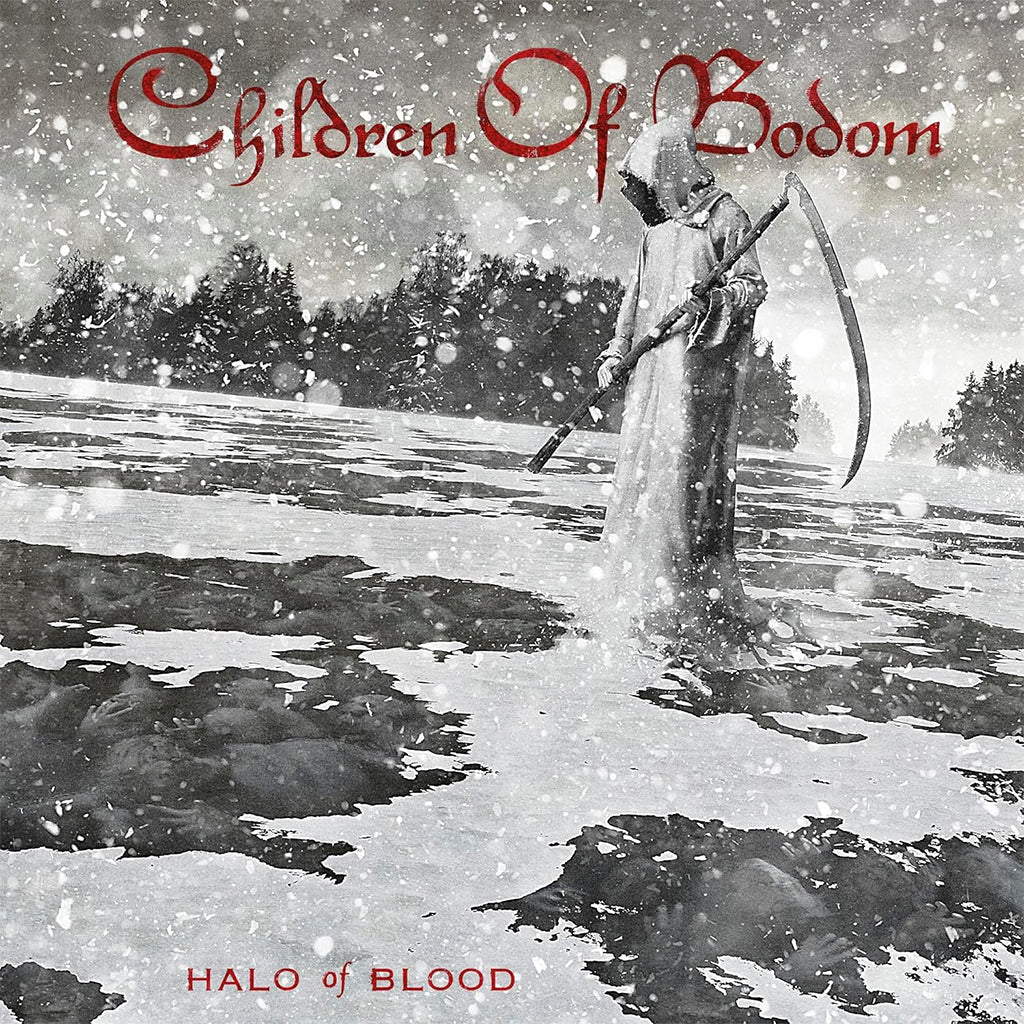 CHILDREN OF BODOM - Halo Of Blood (Reissue) - LP - Eco-Friendly Yellow & Black Marble Vinyl