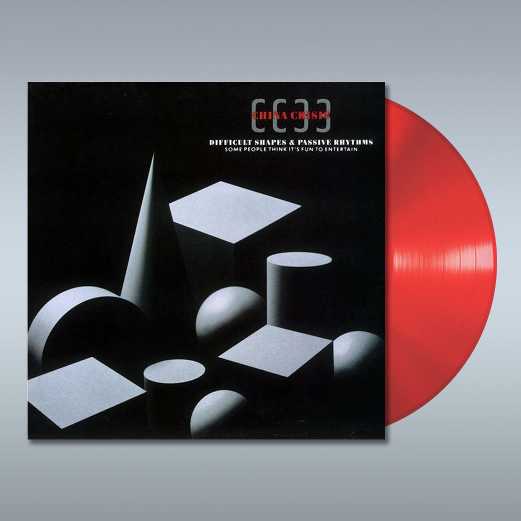 CHINA CRISIS - Difficult Shapes and Passive Rhythms (Remastered) - LP - Red Vinyl