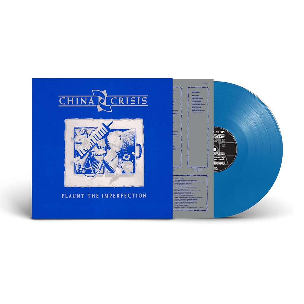 CHINA CRISIS - Flaunt The Imperfection (40th Anniversary Edition) - LP - 180g Blue Vinyl