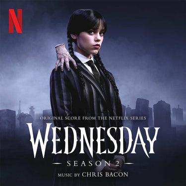 CHRIS BACON - Wednesday: Season 2 (Original Soundtrack from the Netflix Series) - LP - Purple and Black Blended Transparent Vinyl