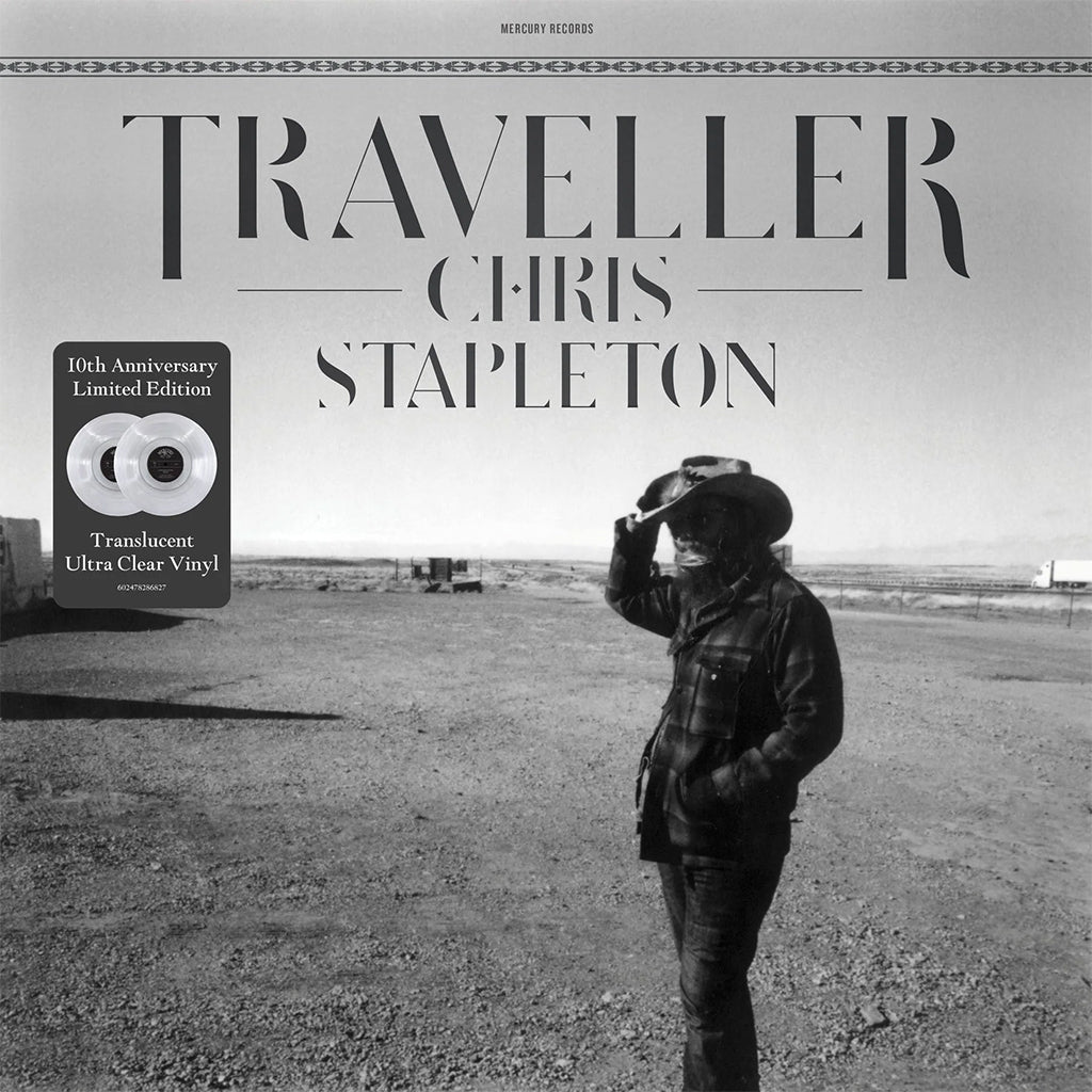 CHRIS STAPLETON - Traveller (10th Anniversary Edition) - 2LP - Ultra Clear Vinyl [AUG 22]