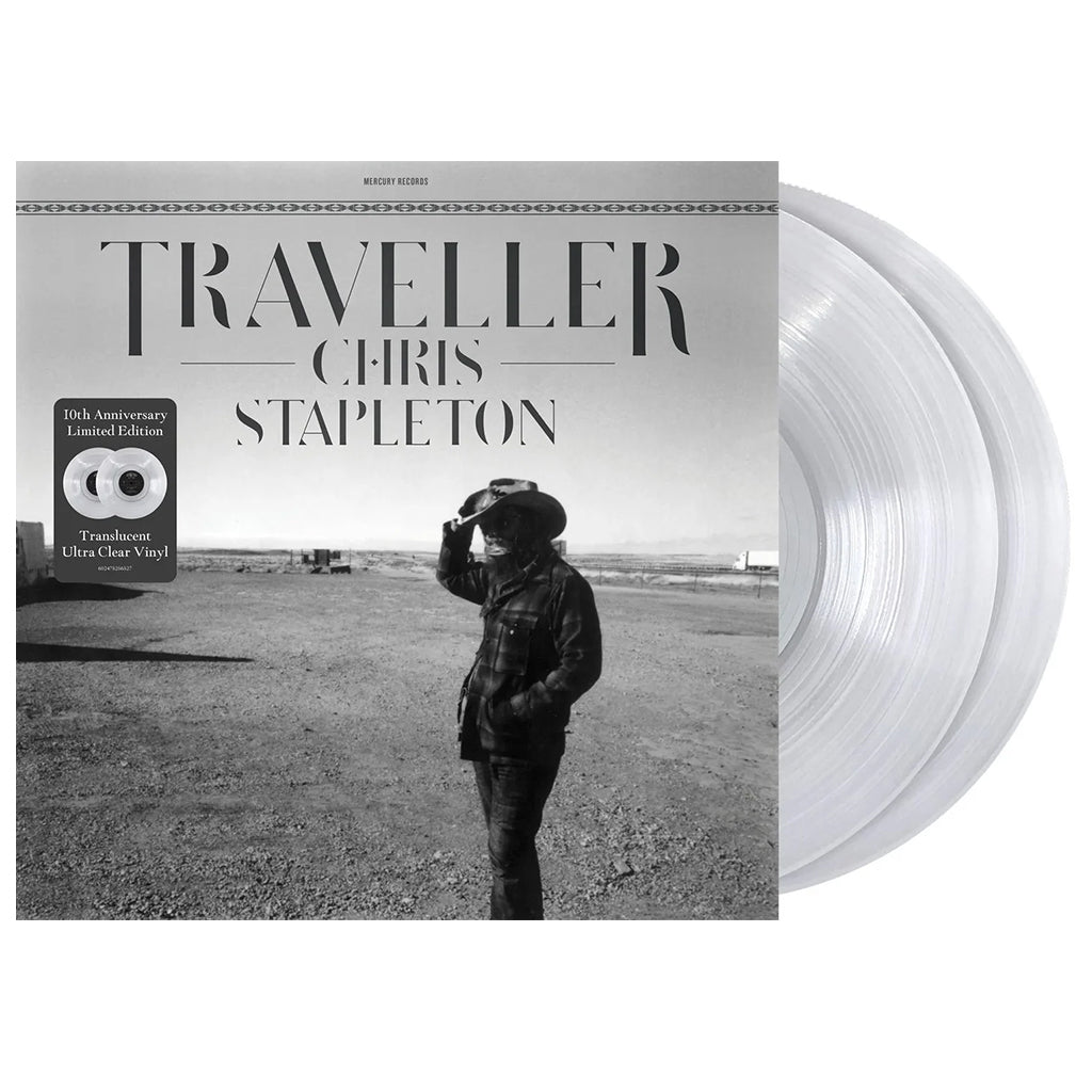 CHRIS STAPLETON - Traveller (10th Anniversary Edition) - 2LP - Ultra Clear Vinyl [AUG 22]