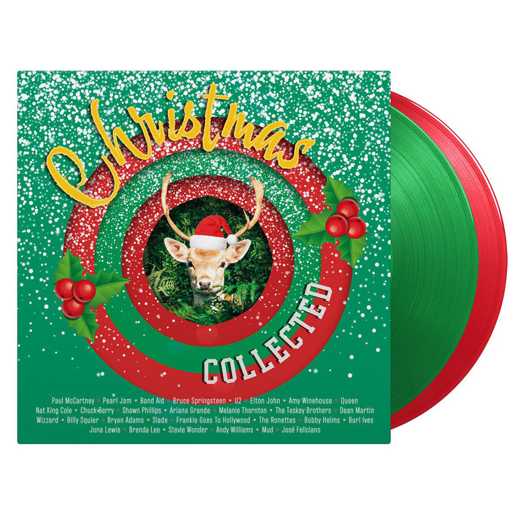 VARIOUS - Christmas Collected - 2LP - 180g Translucent Green / Translucent Red Vinyl