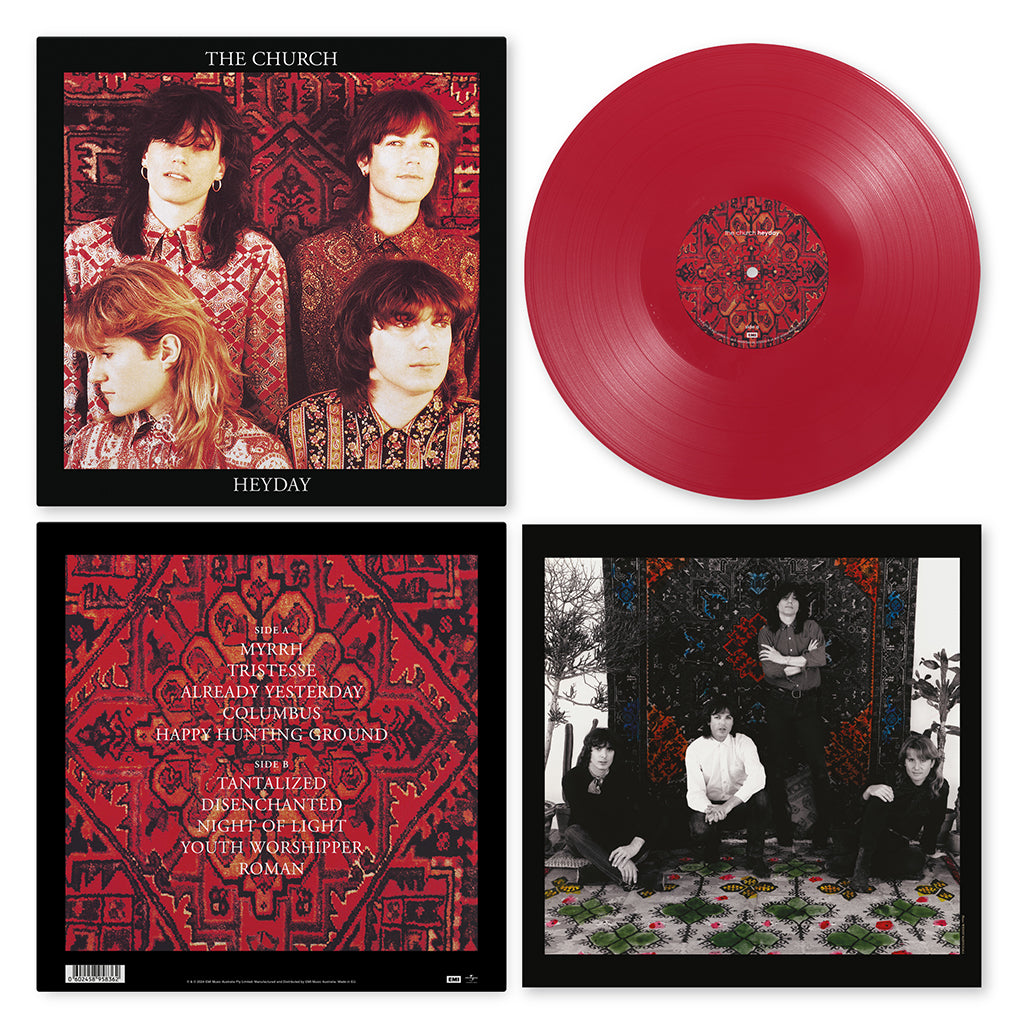 THE CHURCH - Heyday (Reissue - Import) - LP - Red Vinyl