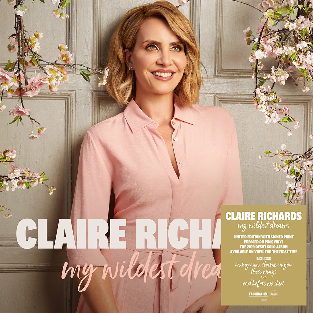 CLAIRE RICHARDS - My Wildest Dreams (2024 Reissue with SIGNED Print)- LP - Pink Vinyl [JUN 28]