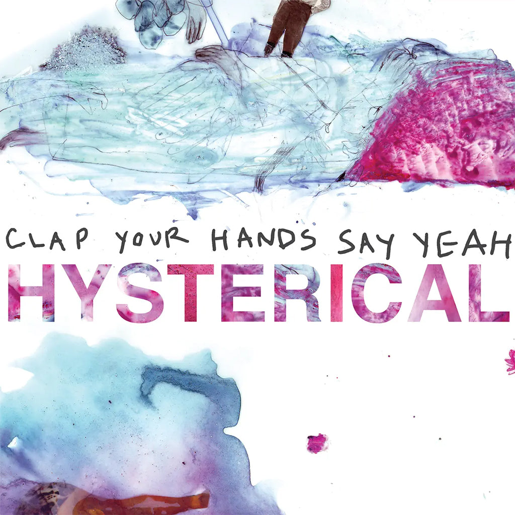 CLAP YOUR HANDS SAY YEAH - Hysterical (Reissue w/ Cover re-design) - LP - Blue Marble Vinyl