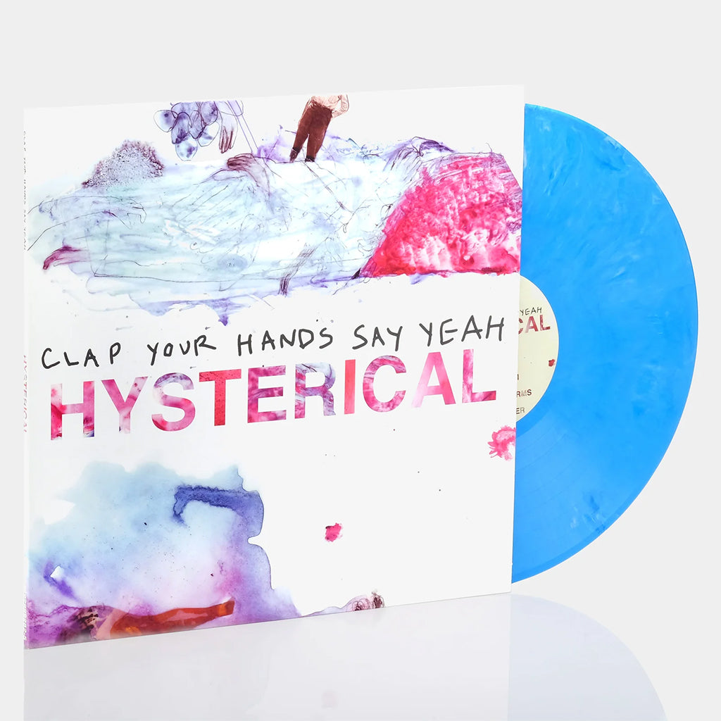 CLAP YOUR HANDS SAY YEAH - Hysterical (Reissue w/ Cover re-design) - LP - Blue Marble Vinyl