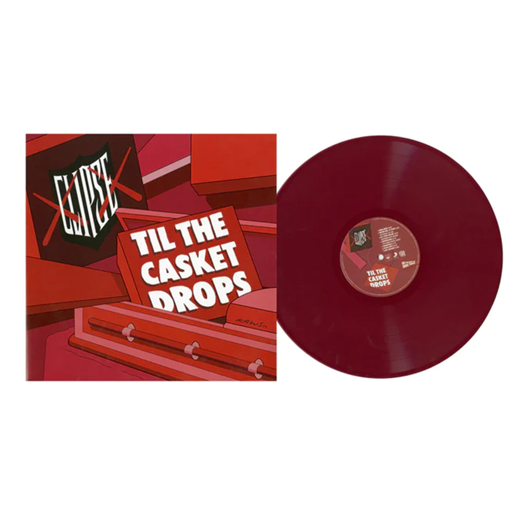 CLIPSE - Til The Casket Drops (2023 Hip-Hop At 50 Reissue) - LP - Fruit Punch Coloured Vinyl [NOV 24]
