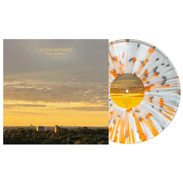 CLOUD NOTHINGS - Final Summer - LP - Clear with Orange and Grey Splatter Vinyl