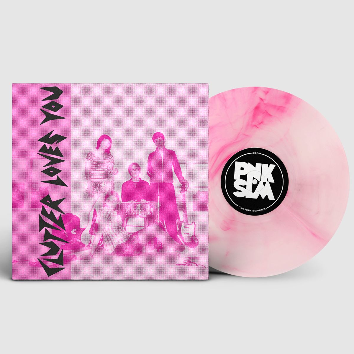 CLUTTER - Loves You - 12'' EP - Pink Galaxy Vinyl [APR 11]