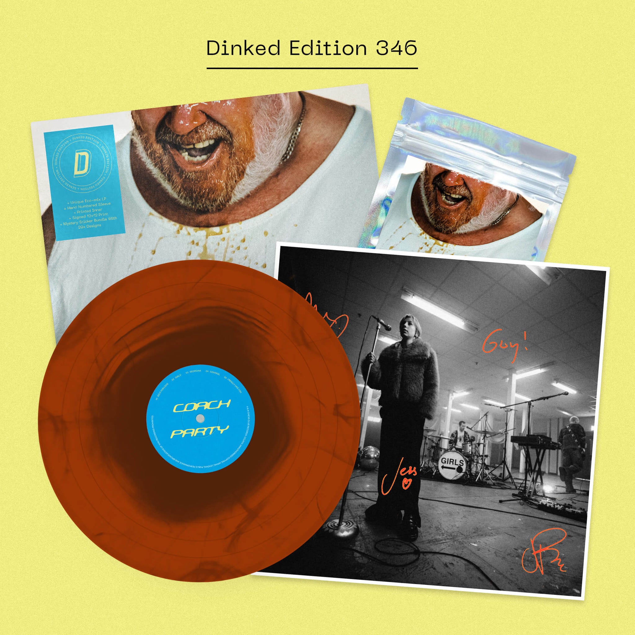 COACH PARTY - Caramel - LP - Vinyl - Dinked Edition #346 [SEP 26]