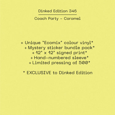 COACH PARTY - Caramel - LP - Vinyl - Dinked Edition #346