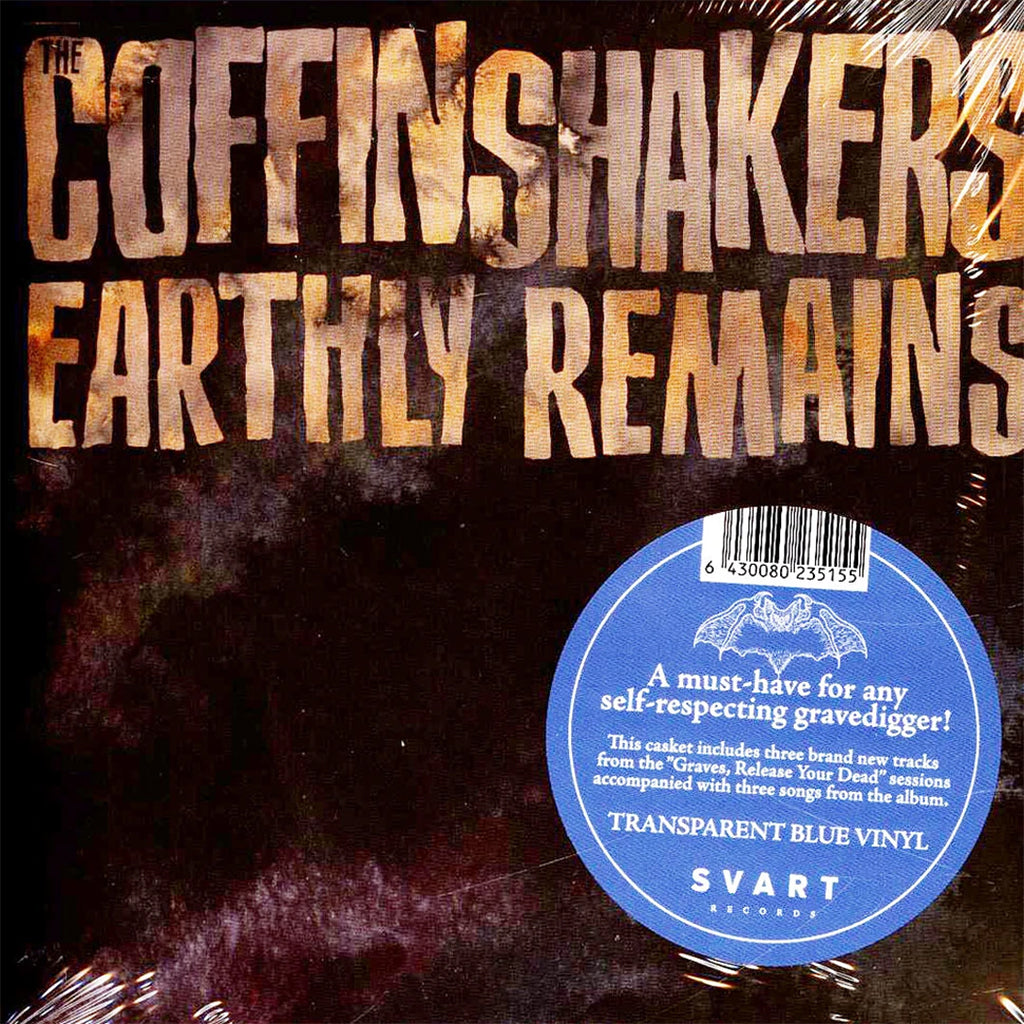 THE COFFINSHAKERS - Earthly Remains EP - 3 x 7'' - Transparent Blue Vinyl Box Set [JUL 5]