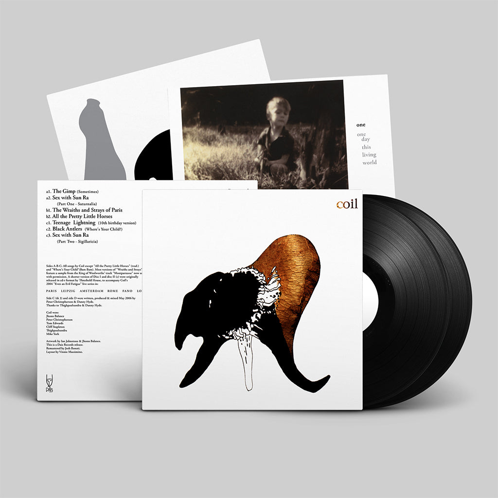 COIL - Black Antlers (Reissue) - 2LP - Black Vinyl [JUN 27]