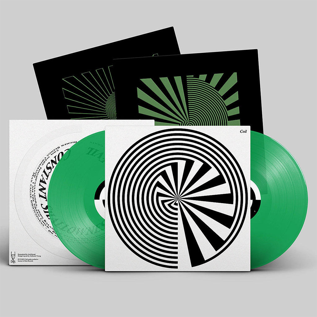 COIL - Constant Shallowness Leads To Evil (Repress) - 2LP - Translucent Green Vinyl