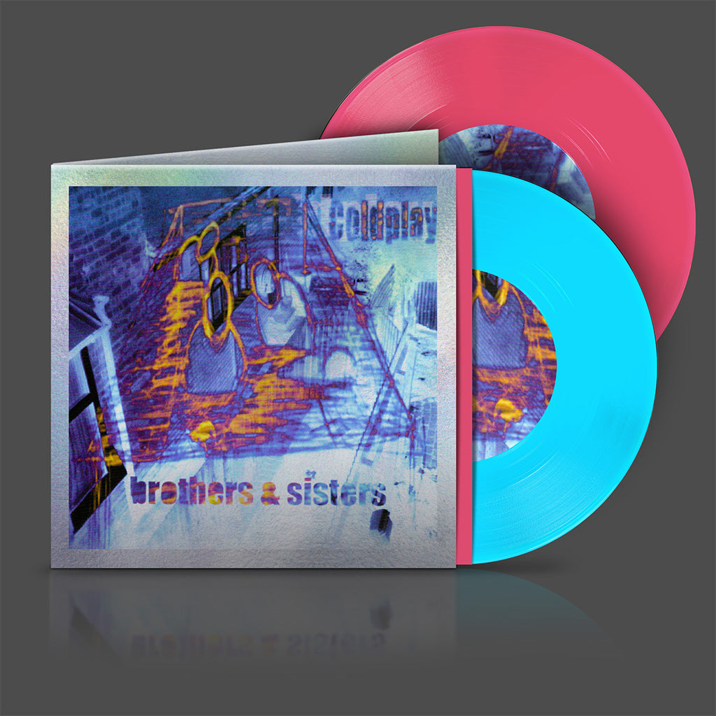 COLDPLAY - Brothers & Sisters (25th Anniversary Edition) - 2 x 7'' - Blue / Pink BioVinyl