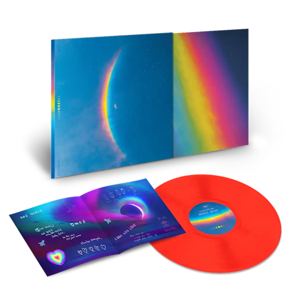COLDPLAY - Moon Music (RSD Indie Exclusive Edition with Moongoggles) - LP - Translucent Red EcoRecord [OCT 4]