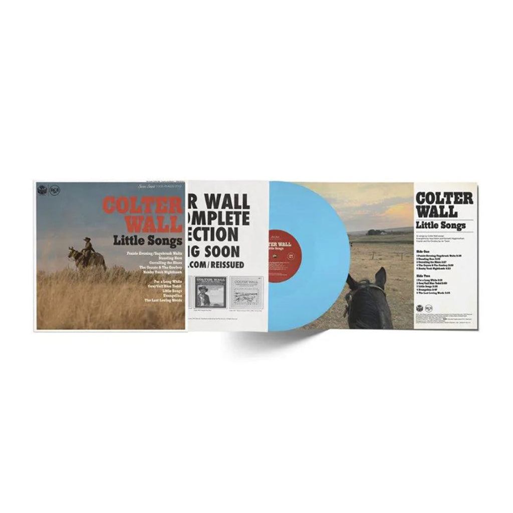 COLTER WALL - Little Songs - LP - Blue Vinyl