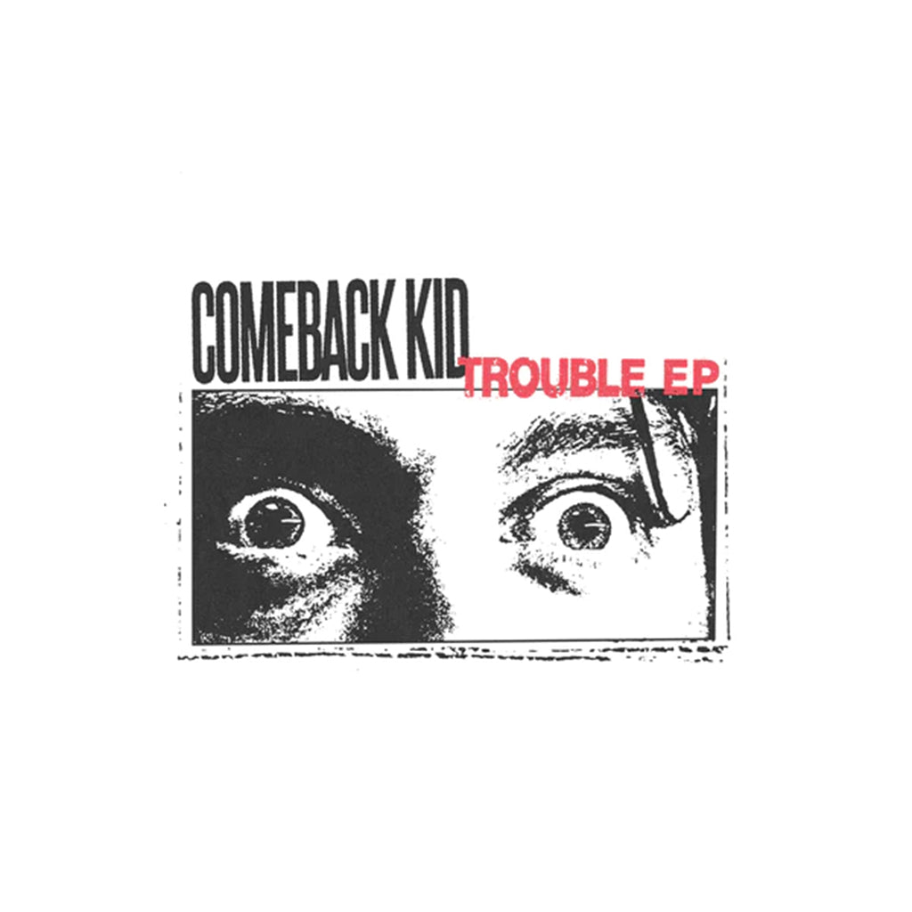 COMEBACK KID - TROUBLE EP - 12'' - Marble White Black / Trans Red MLP Vinyl