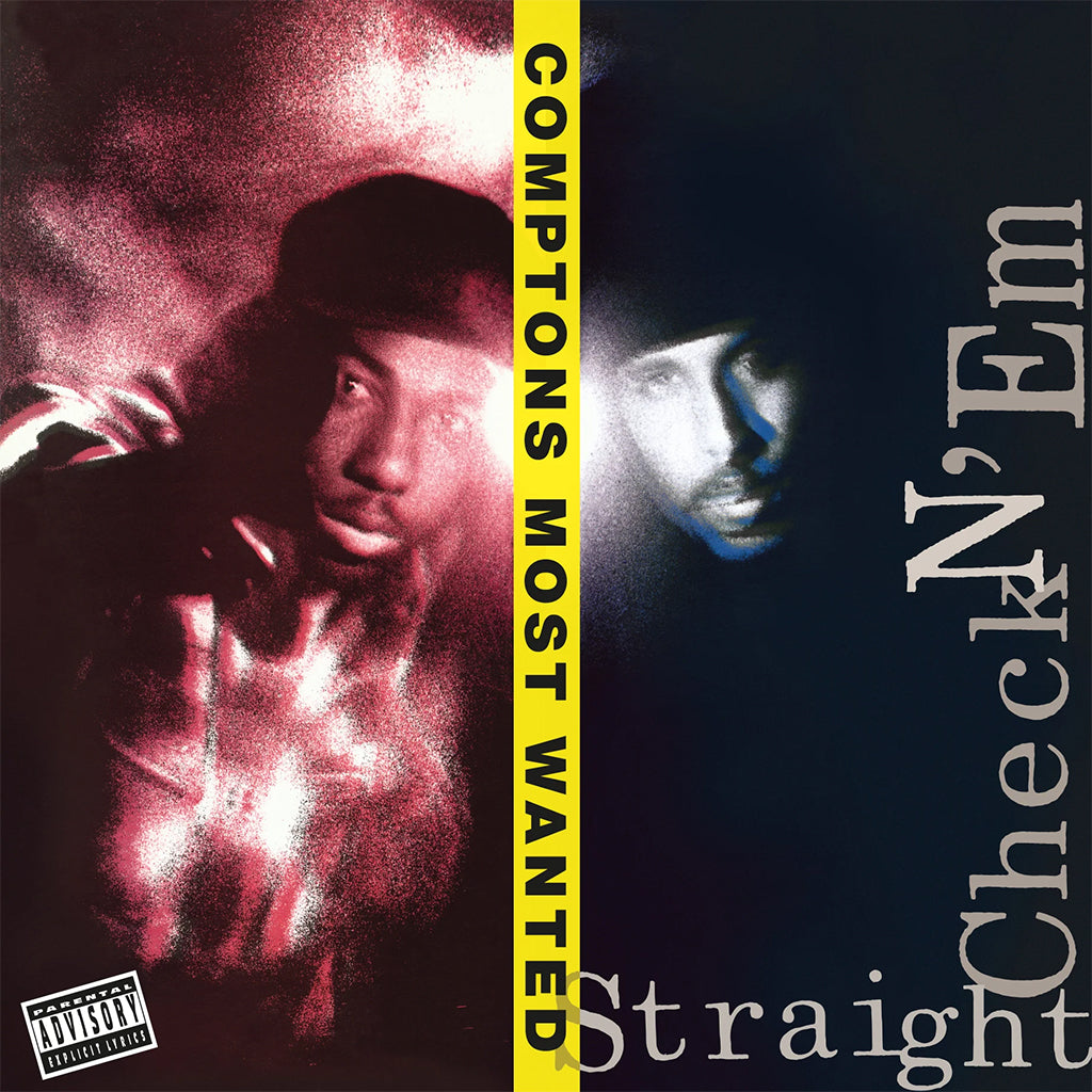 COMPTON'S MOST WANTED - Straight Checkn' Em (Reissue) - LP - 180g Yellow Vinyl
