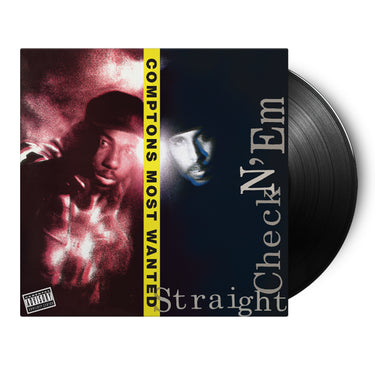COMPTON’S MOST WANTED - Straight Checkn 'Em (Repress) - LP - 180g Black Vinyl