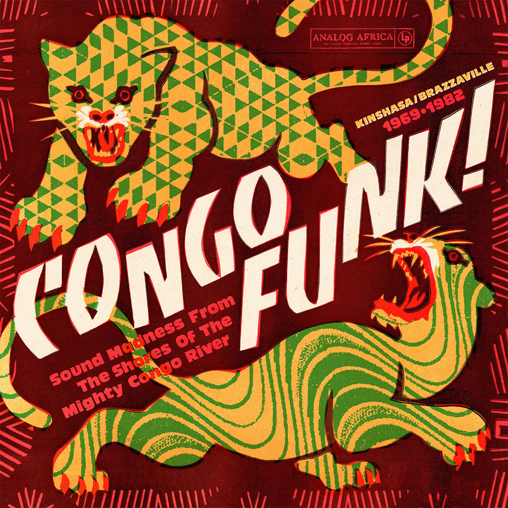 VARIOUS - Congo Funk! - Sound Madness From The Shores Of The Mighty Congo River (Kinshasa/Brazzaville 1969-1982) -2LP - Gatefold Vinyl