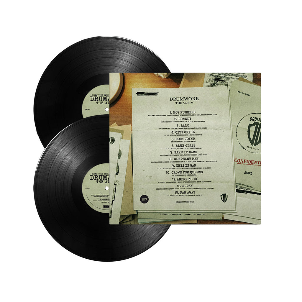 CONWAY THE MACHINE PRESENTS: Drumwork - The Album (Repress) - 2LP - Vinyl [MAY 10]