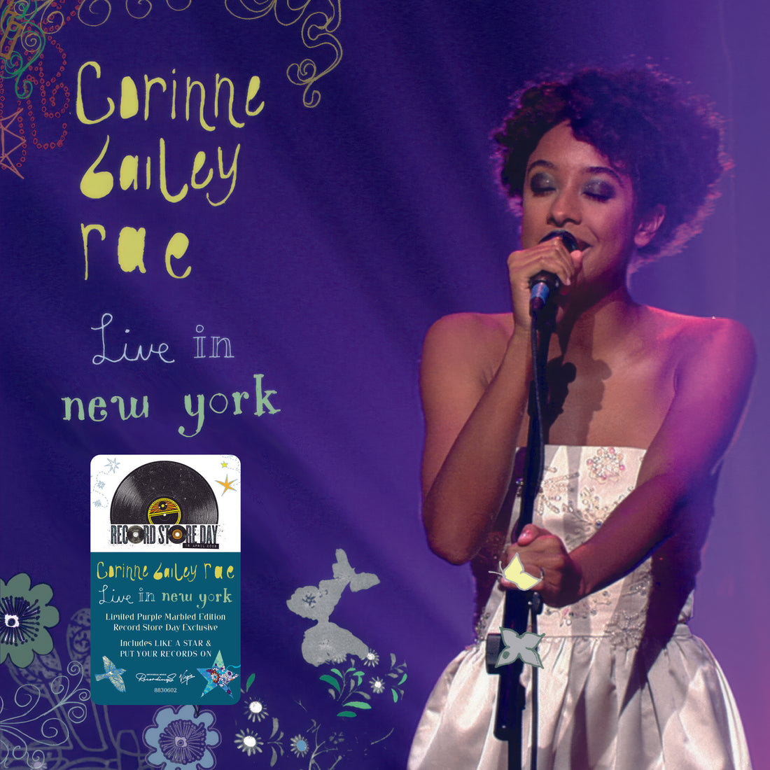 Corinne Bailey Rae - Live In New York - 1LP - Purple Marble Vinyl  [Record Store Day 2026]