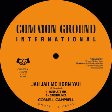 CORNELL CAMPBELL - Jah Jah Me Horn Yah (Repress) - 12'' - Vinyl