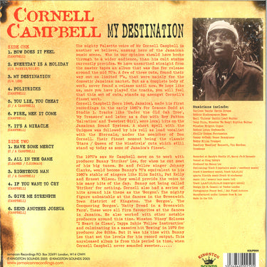CORNELL CAMPBELL - My Destination (Reissue) - LP - Vinyl