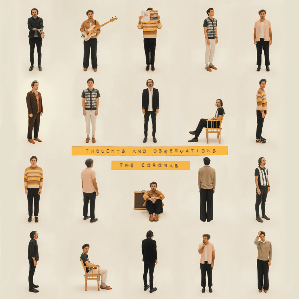 THE CORONAS - Thoughts And Observations - LP - Pink Vinyl