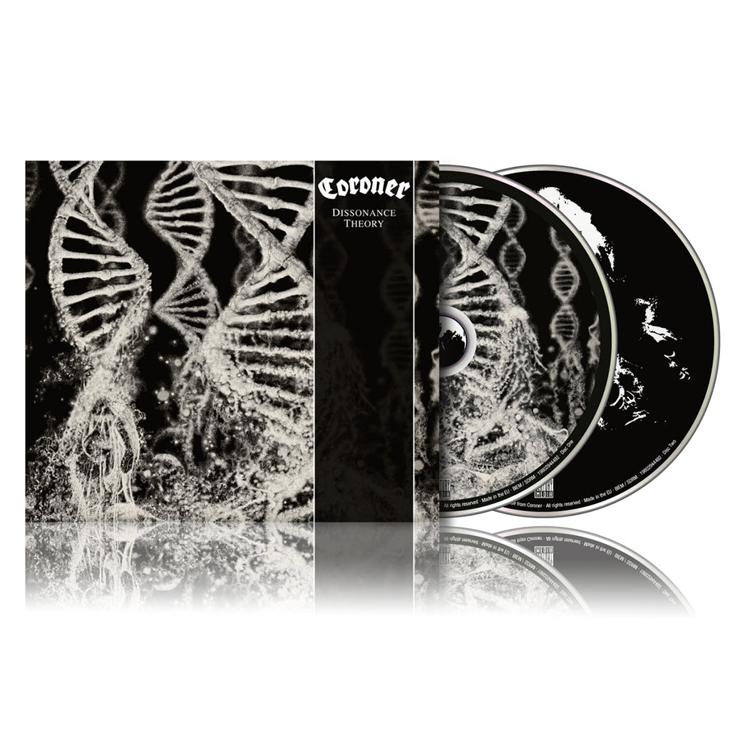 CORONER - Dissonance Theory (Deluxe Edition) - 2CD Mediabook [OCT 17]