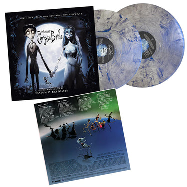 DANNY ELFMAN - Corpse Bride (Original Soundtrack) [2024 Reissue] - 2LP - Eerily Iridescent Blue Vinyl