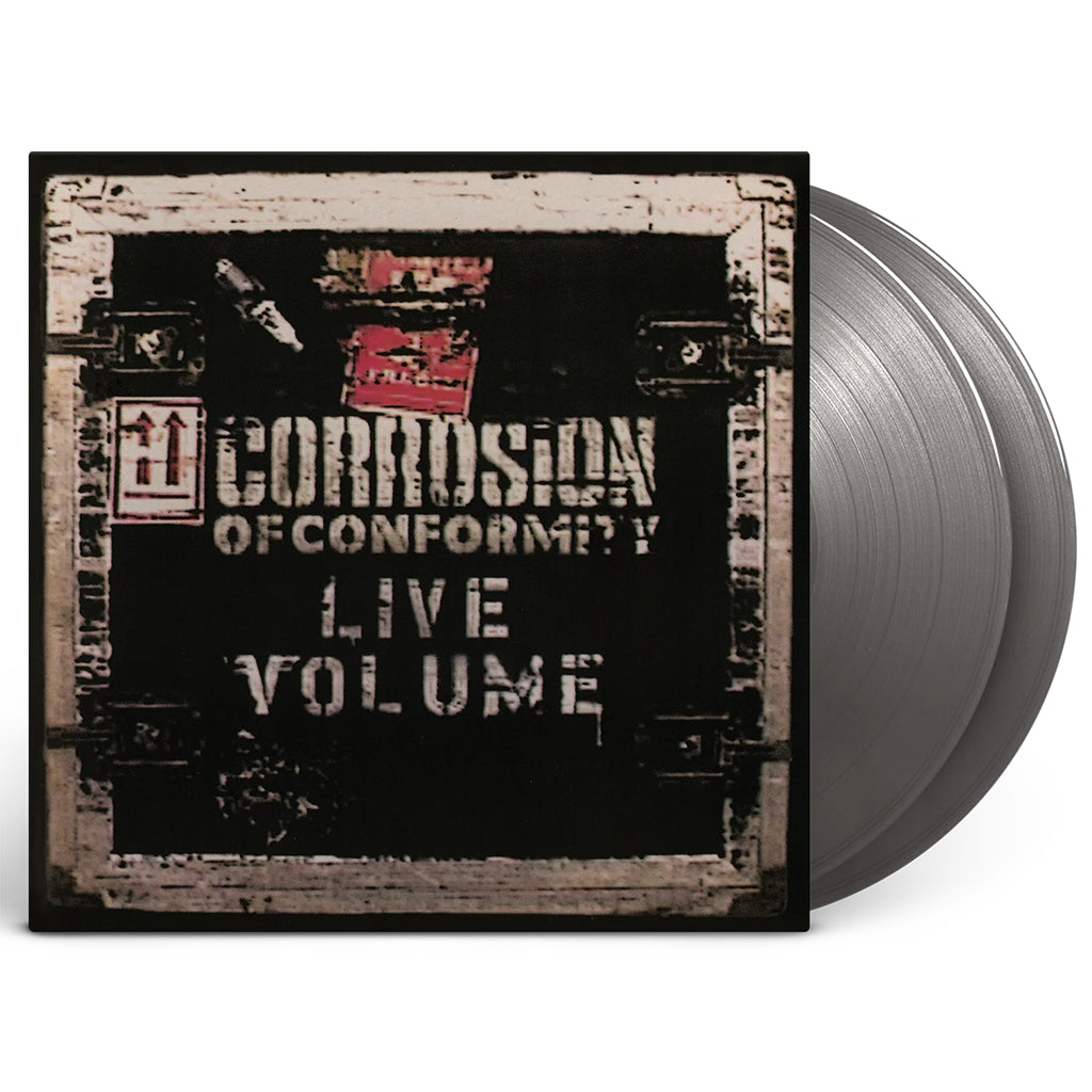 CORROSION OF CONFORMITY - Live Volume (2024 Reissue) - 2LP - Gatefold 180g Silver Vinyl [JUN 14]