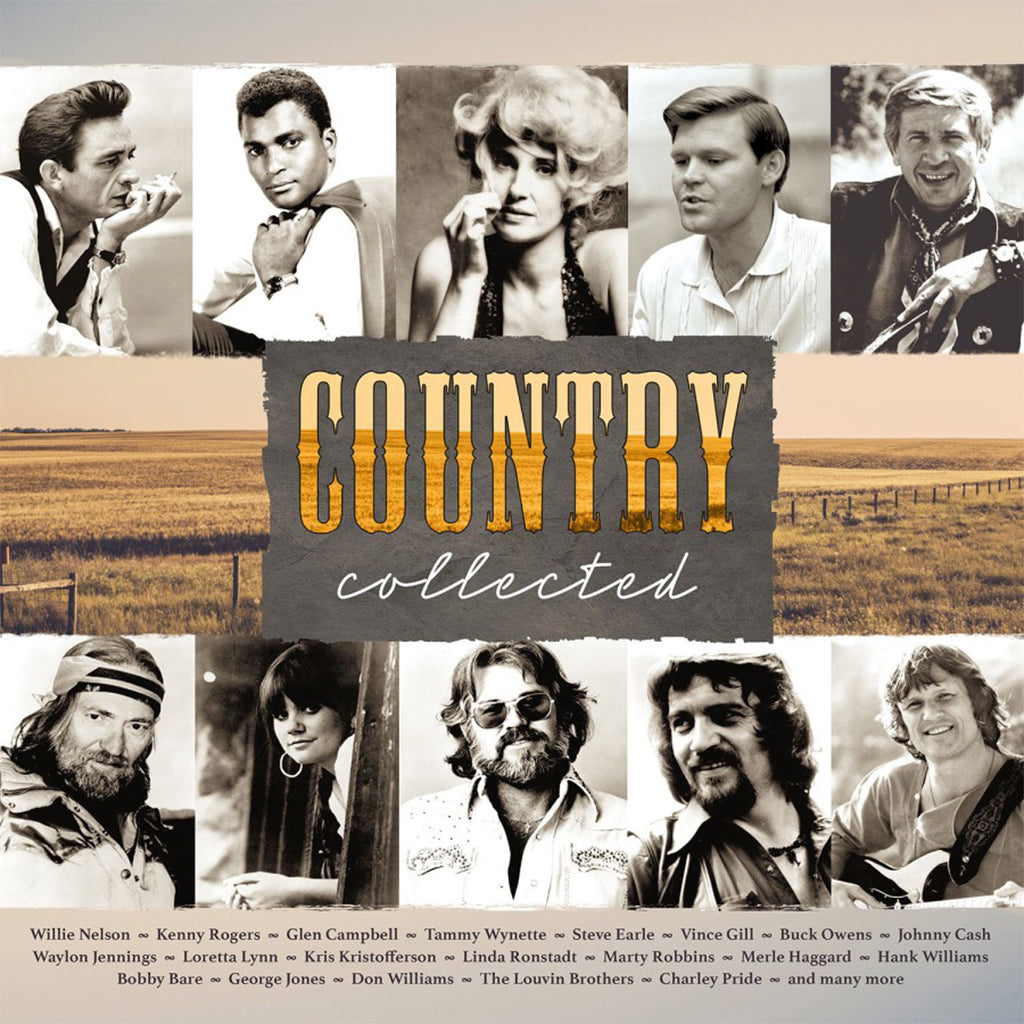 VARIOUS - Country Collected - 2LP - 180g Crystal Clear Vinyl [JAN 12]