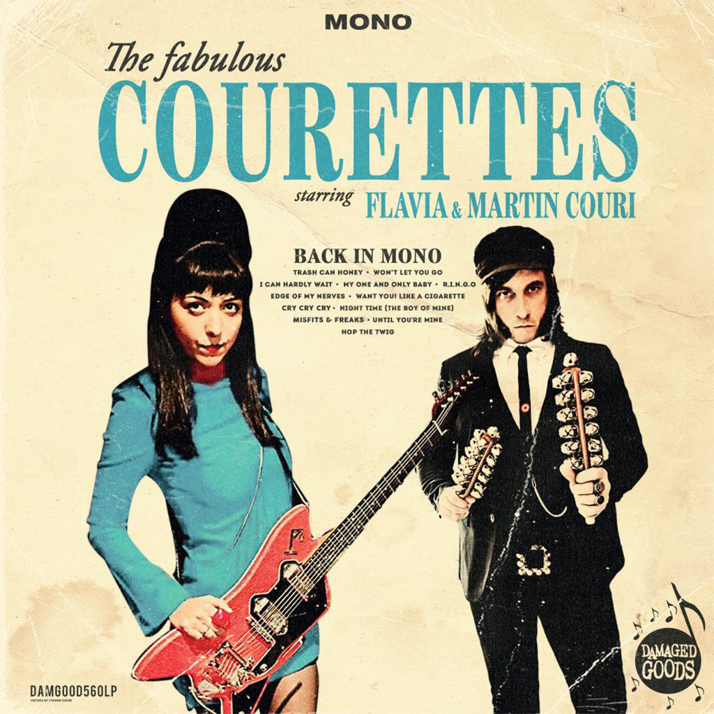 THE COURETTES - Back In Mono (Repress) - LP - Picture Disc Vinyl [MAR 14]